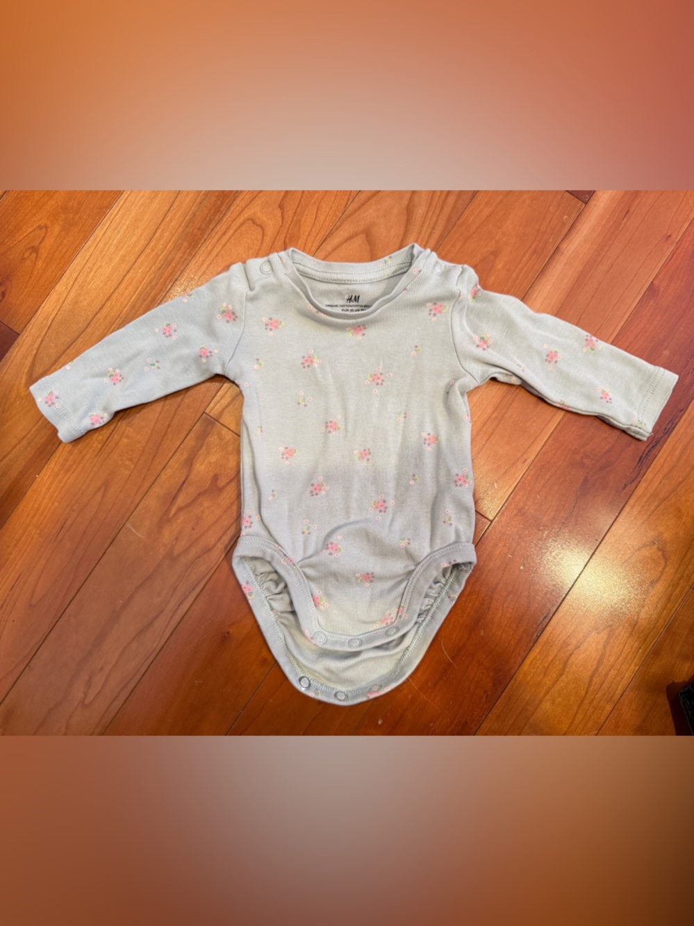 H&M Baby floral matching set